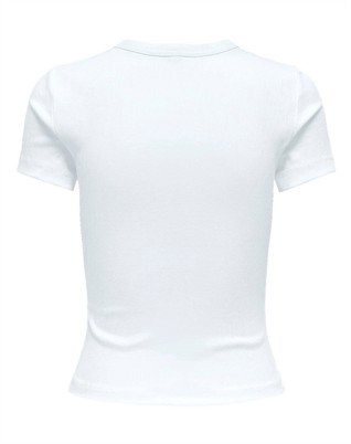 Only - ONLVal Life T-Shirt - Bright White